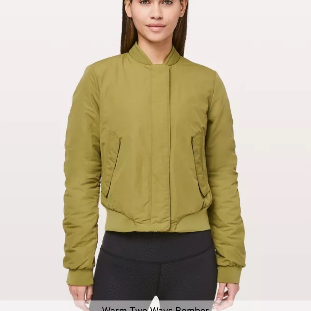 Lululemon Warm Two Ways Bomber